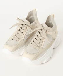 GLOBAL WORK | レースアップニットスニーカー/636185(スニーカー)