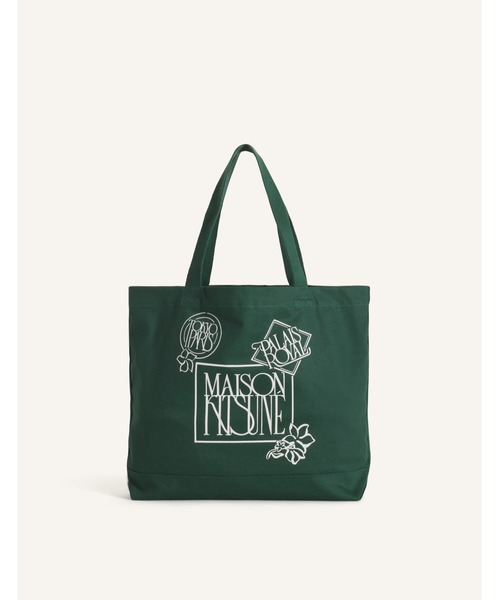ART NOUVEAU STAMP TOTE（トートバッグ）｜Maison Kitsune（メゾン