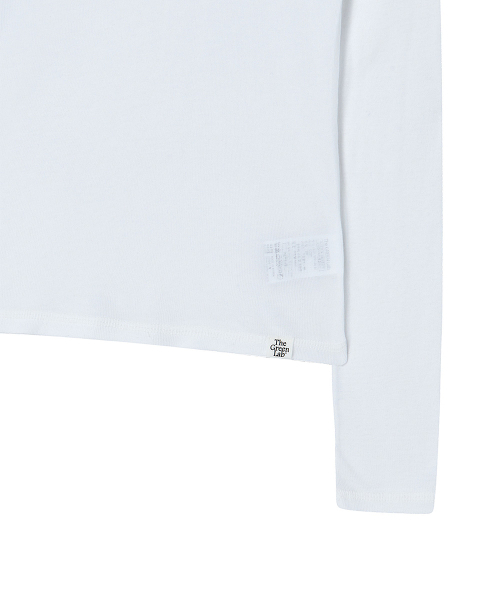 THE GREEN LAB（ザグリーンラボ）の「ソフトテンセルエアリー ロングスリーブ [アイボリー]（Tシャツ/カットソー・レディース・その他・FREE）」の17枚目の写真