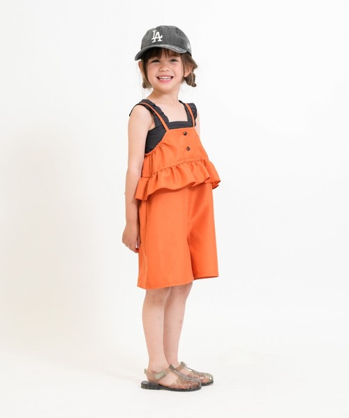 RIO（リオ）の「ワンピース水着3点セット（水着・キッズ・ベージュ/オレンジ/ブラック・100cm/110cm/120cm/130cm/140cm）」の3枚目の写真