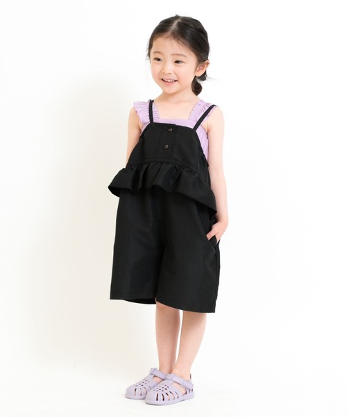 RIO（リオ）の「ワンピース水着3点セット（水着・キッズ・ベージュ/オレンジ/ブラック・100cm/110cm/120cm/130cm/140cm）」の8枚目の写真