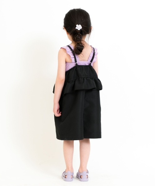 RIO（リオ）の「ワンピース水着3点セット（水着・キッズ・ベージュ/オレンジ/ブラック・100cm/110cm/120cm/130cm/140cm）」の9枚目の写真