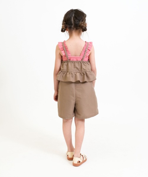 RIO（リオ）の「ワンピース水着3点セット（水着・キッズ・ベージュ/オレンジ/ブラック・100cm/110cm/120cm/130cm/140cm）」の18枚目の写真