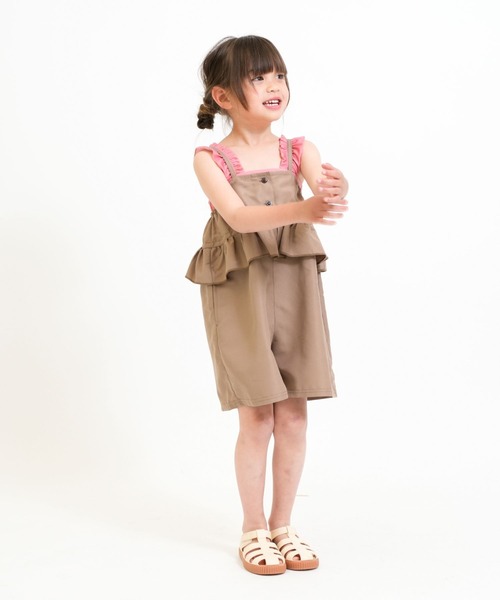 RIO（リオ）の「ワンピース水着3点セット（水着・キッズ・ベージュ/オレンジ/ブラック・100cm/110cm/120cm/130cm/140cm）」の20枚目の写真