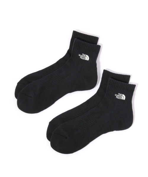 THE NORTH FACE(ザ・ノース・フェイス)】LOGO 2P ANKLE（ソックス/靴下