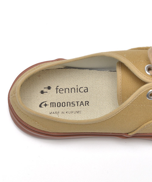 MoonStar（ムーンスター）の「Moonstar × fennica / ＜Men's＞キャンバススニーカー"DUKE"（スニーカー・メンズ・オフホワイト/ライトブラウン・27cm/28cm/25cm/26cm/29cm）」の10枚目の写真