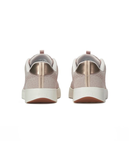 Keds(ケッズ)の「Keds ケッズ ブリスウォーク レース メタリック ENG ニット ピンク(スニーカー・レディース・ピンク・25.0cm/24.5cm/24.0cm/23.5cm/23.0cm/22.5cm)」の5枚目の写真