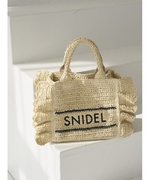 SNIDEL | ブレーズフリルロゴショルダーバッグ(ショルダーバッグ)