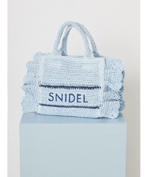 SNIDEL | ブレーズフリルロゴショルダーバッグ(ショルダーバッグ)