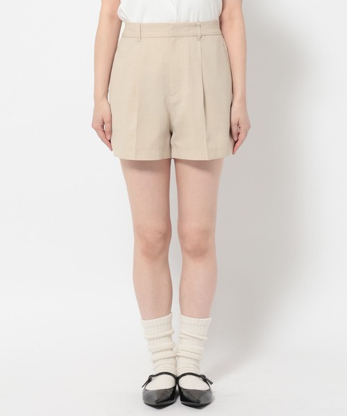 LOWRYS FARM(ローリーズファーム)の「バスケットショートパンツ 637612(その他パンツ・レディース・チャコールグレー/アイボリー/ブラウン/ベージュ・MEDIUM/LARGE)」の13枚目の写真