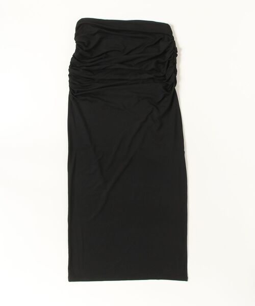 ROYAL FLASH(ロイヤルフラッシュ)の「determ/デターム/Collogen Side Gathered Skirt(スカート・レディース・ブラック・S/XS)」の6枚目の写真