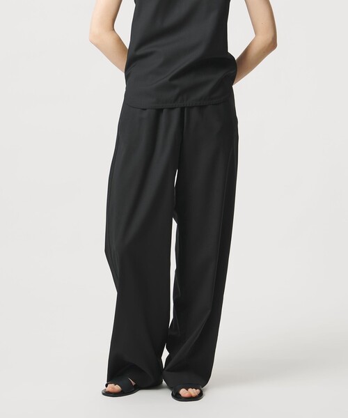 LOEFF（ロエフ）の「＜LOEFF＞トロピカルウール ハーレム パンツ（その他パンツ・レディース・ブラック/オリーブ/コバルトブルー・0/1）」の4枚目の写真