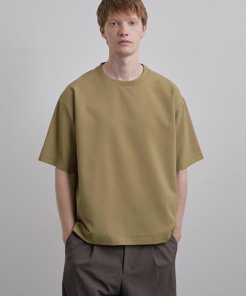 tk.TAKEO KIKUCHI(ティーケータケオキクチ)の「AIRY DRYクルーネックTシャツ/吸水速乾/UVカット/マシーンウォッシャブル/洗濯可/イージーケア/Tシャツ(シャツ/ブラウス・メンズ・チャコールグレー/ブラック/ベージュ・02/01/03)」の20枚目の写真