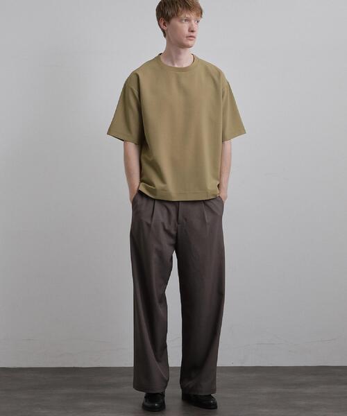 tk.TAKEO KIKUCHI(ティーケータケオキクチ)の「AIRY DRYクルーネックTシャツ/吸水速乾/UVカット/マシーンウォッシャブル/洗濯可/イージーケア/Tシャツ(シャツ/ブラウス・メンズ・チャコールグレー/ブラック/ベージュ・02/01/03)」の18枚目の写真