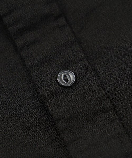 FRIZMWORKS（フリズムワークス）の「CIGARETTE POCKET LINEN RAYON SHIRT _ BLACK（シャツ/ブラウス・メンズ・その他・SMALL/MEDIUM/LARGE/X-LARGE）」の5枚目の写真