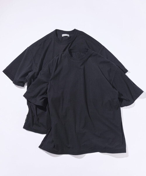 CAHLUMN（カウラム）の「CAHLUMN/カウラム 2-Pack Reversible Tee /ツーパック リバーシブルTシャツ（Tシャツ/カットソー・メンズ・ブラック/ホワイト/ライトグレー/ネイビー・XX-LARGE/MEDIUM/X-LARGE/SMALL/LARGE）」の3枚目の写真