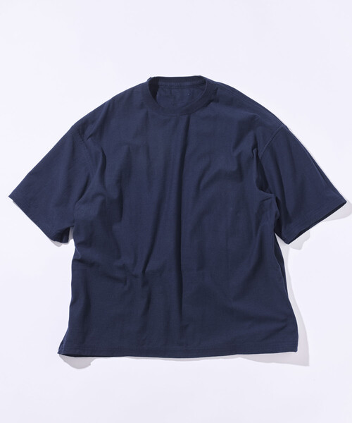 CAHLUMN ネイビー 半袖Tシャツ 2枚セット Lサイズ CAHLUMN（カウラム） tシャツ 2-Pack Reversible Tee /ツーパック