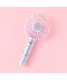 Francfranc（フランフラン）の「【2026年モデル】フレ ハンディファン ジェルキルト 携帯扇風機 5段階風量調整 充電池 USB充電 Type-C 対応（生活家電）」