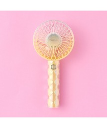 Francfranc（フランフラン）の「【2026年モデル】フレ ハンディファン ジェルキルト 携帯扇風機 5段階風量調整 充電池 USB充電 Type-C 対応（生活家電）」