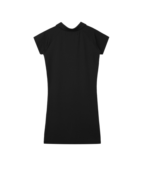Rest&Recreation（レストアンドレクリエーション）の「COLLAR ZIP-UP DRESS - BLACK（ワンピース・レディース・その他・SMALL/MEDIUM）」の2枚目の写真