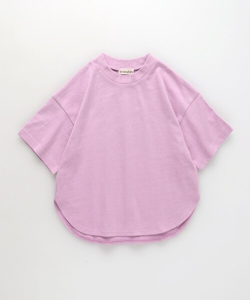 BRANSHES(ブランシェス)の「ビッグシルエットTシャツ(Tシャツ/カットソー・キッズ・その他/ブラック/ピンク/オフホワイト・120/150/140/160/80/90/110/130/100)」の16枚目の写真