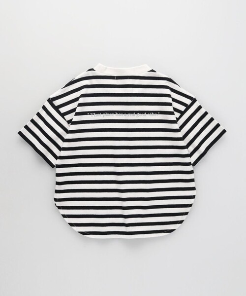 BRANSHES(ブランシェス)の「ビッグシルエットTシャツ(Tシャツ/カットソー・キッズ・その他/ブラック/ピンク/オフホワイト・120/150/140/160/80/90/110/130/100)」の20枚目の写真