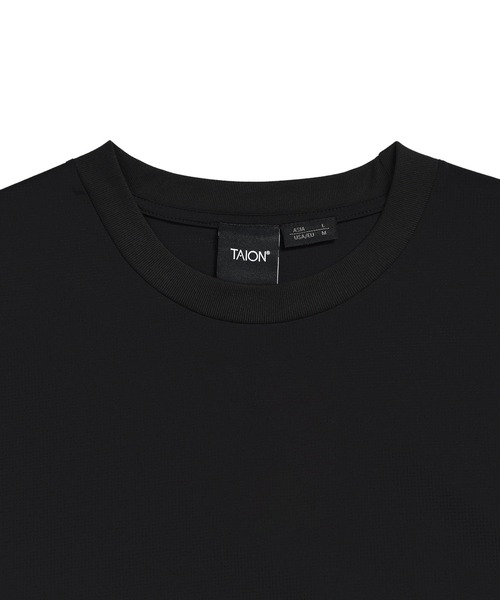 TAION（タイオン）の「【TAION(タイオン)】〈ユニセックス〉ファンクションT UV 接触冷感 抗菌 速乾 ストレッチ 微細通気孔クール Tシャツ-レギュラー（Tシャツ/カットソー・メンズ・ホワイト/チャコール/ブラック・S/M/L/2XL/XL/3XL）」の17枚目の写真