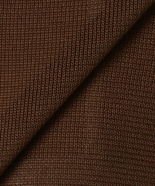 U by SPICK&SPAN(ユーバイスピックアンドスパン)の「ウォッシャブルドットボタンニットカーディガン(カーディガン/ボレロ・レディース・ホワイト/ブラウン/サックスブルー・FREE)」の6枚目の写真