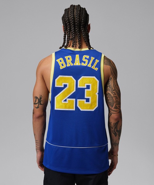 JORDAN BRAND(ジョーダンブランド)の「JORDAN BRAND M J ESS MESH JERSEY P6 / ジョーダン ブランド ジョーダン ESS メッシュ ジャージー P6 / NIKE【SP】(ジャージ・メンズ・ブルー・XXL/XL/L/M/S)」の4枚目の写真