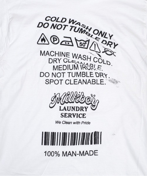 MILKBOY(ミルクボーイ)の「CARE LABEL Tシャツ(Tシャツ/カットソー・レディース・A/B/C・FREE)」の7枚目の写真