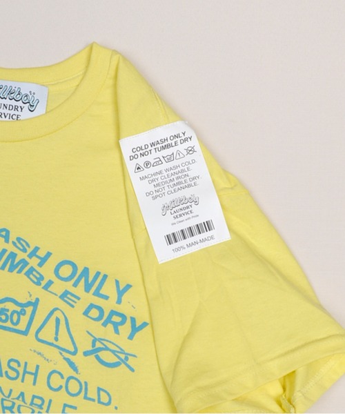 MILKBOY(ミルクボーイ)の「CARE LABEL Tシャツ(Tシャツ/カットソー・レディース・A/B/C・FREE)」の11枚目の写真