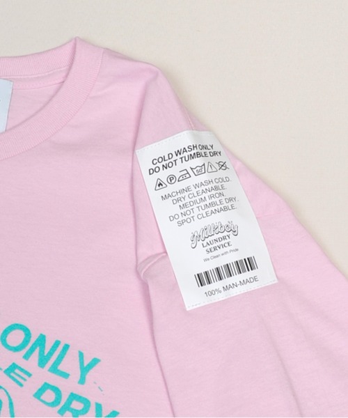 MILKBOY(ミルクボーイ)の「CARE LABEL Tシャツ(Tシャツ/カットソー・レディース・A/B/C・FREE)」の14枚目の写真