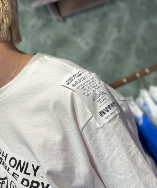 MILKBOY(ミルクボーイ)の「CARE LABEL Tシャツ(Tシャツ/カットソー・レディース・A/B/C・FREE)」の4枚目の写真