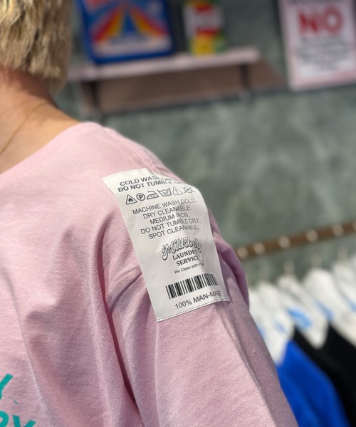 MILKBOY(ミルクボーイ)の「CARE LABEL Tシャツ(Tシャツ/カットソー・レディース・A/B/C・FREE)」の5枚目の写真