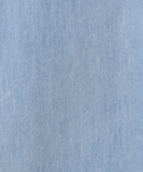 ONIGIRI（オニギリ）の「デニム 半袖アッパッパ（ワンピース・レディース・ブルー/サックスブルー・MEDIUM/LARGE）」の10枚目の写真