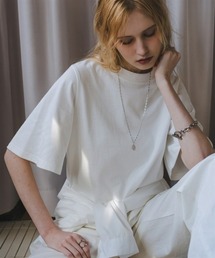 Maison INNESS | 綿１００％バスク素材ベルスリーブプルオーバー(Tシャツ/カットソー)