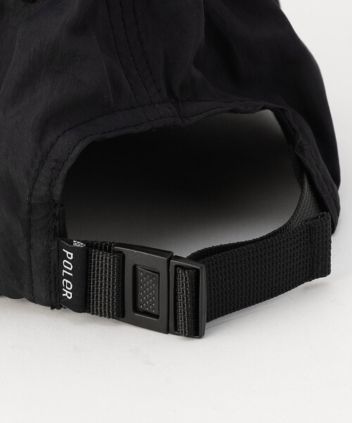 POLeR（ポーラー）の「POLeR/ポーラー FESTIVAL EMB NYLON CAP ナイロンキャップ（キャップ・メンズ・グリーン/ナチュラル/ブラック・ONE SIZE）」の8枚目の写真