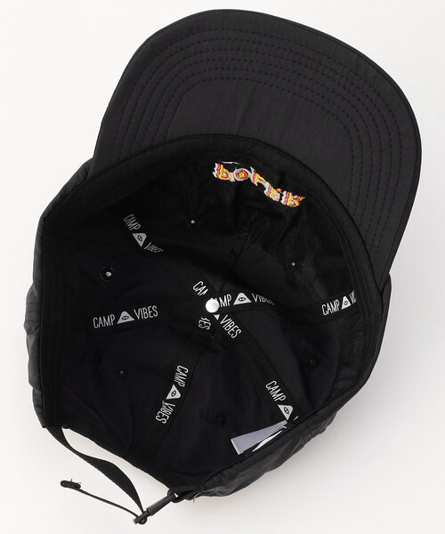 POLeR（ポーラー）の「POLeR/ポーラー FESTIVAL EMB NYLON CAP ナイロンキャップ（キャップ・メンズ・グリーン/ナチュラル/ブラック・ONE SIZE）」の9枚目の写真