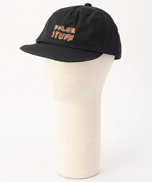 POLeR（ポーラー）の「POLeR/ポーラー FESTIVAL EMB NYLON CAP ナイロンキャップ（キャップ・メンズ・グリーン/ナチュラル/ブラック・ONE SIZE）」の11枚目の写真