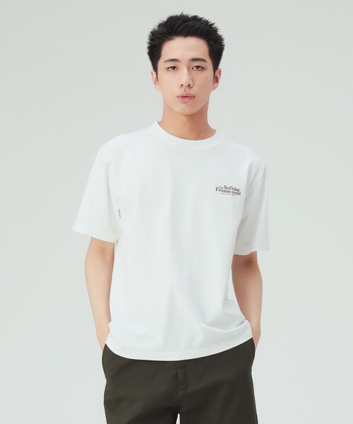 BEAMS HEART(ビームスハート)の「【7/16値下げ】アイスクリームマン グラフィック Tシャツ(Tシャツ/カットソー・メンズ・ホワイト系その他2/ホワイト・LARGE/MEDIUM/SMALL)」の1枚目の写真
