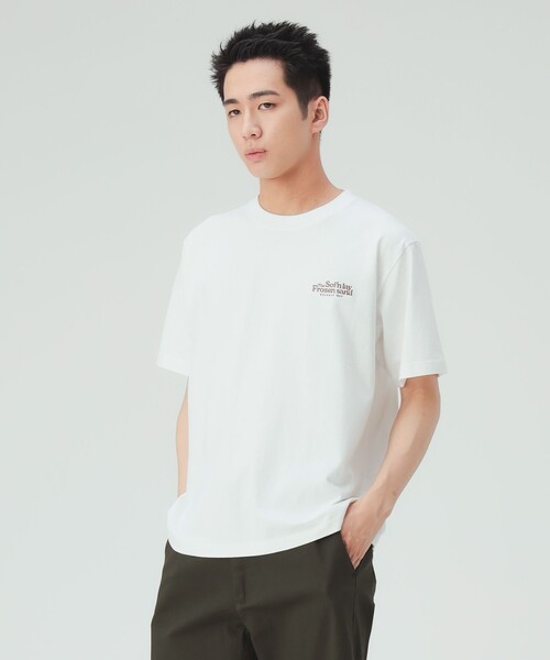 BEAMS HEART(ビームスハート)の「【7/16値下げ】アイスクリームマン グラフィック Tシャツ(Tシャツ/カットソー・メンズ・ホワイト系その他2/ホワイト・LARGE/MEDIUM/SMALL)」の5枚目の写真