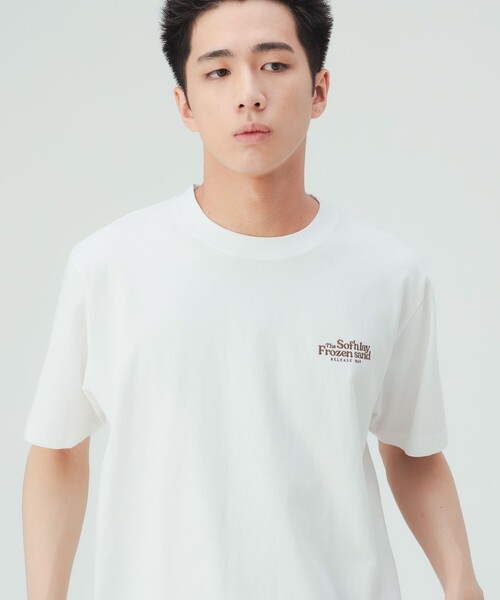 BEAMS HEART(ビームスハート)の「【7/16値下げ】アイスクリームマン グラフィック Tシャツ(Tシャツ/カットソー・メンズ・ホワイト系その他2/ホワイト・LARGE/MEDIUM/SMALL)」の7枚目の写真