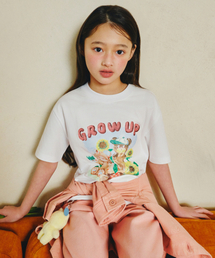 [スロコースターコラボ] グロウアップTシャツ [ホワイト]