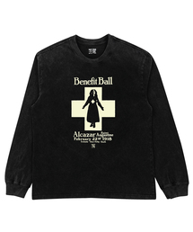 ベネフィットボール ピグメントダイングロングTシャツ