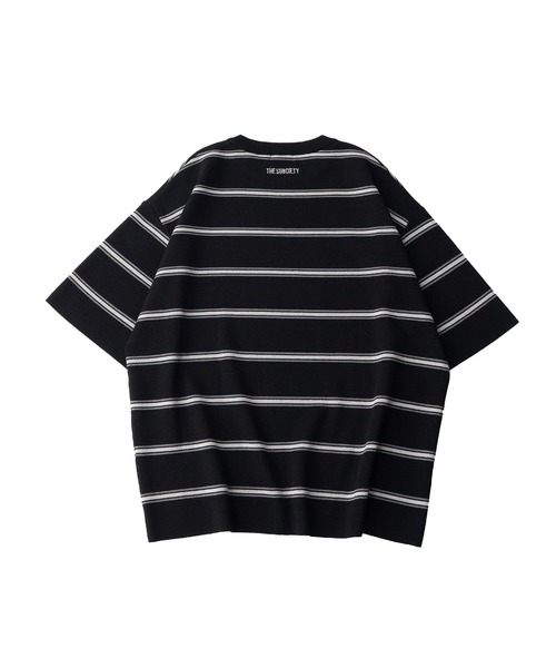 Subciety(サブサエティ)の「Patterned knit tee(ニット/セーター・メンズ・ブラック系その他/ブラック/ブラック系その他2/レオパード・MEDIUM/LARGE/X-LARGE)」の14枚目の写真