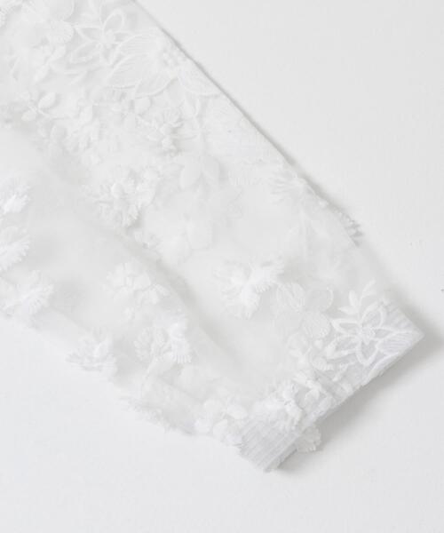 LAYAS（レイヤーズ）の「『別注』LAYAS×DOORS　LACE JQD PARKA（パーカー・レディース・ブラック/ホワイト・ONE）」の6枚目の写真