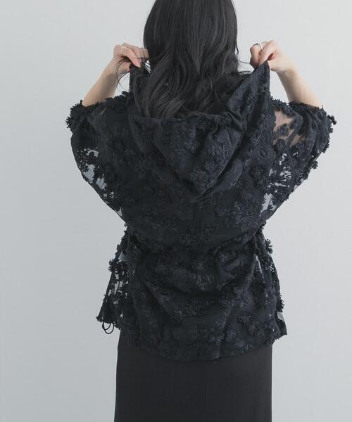 LAYAS（レイヤーズ）の「『別注』LAYAS×DOORS　LACE JQD PARKA（パーカー・レディース・ブラック/ホワイト・ONE）」の22枚目の写真