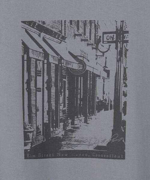 J.PRESS Ladies(J.プレス レディス)の「プリント Tシャツ(Tシャツ/カットソー・レディース・ライトグレー系/ホワイト系・SMALL)」の13枚目の写真