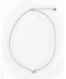 BYBE（ヴァイブ）の「PEARL POINT NECKLACE（ネックレス）」
