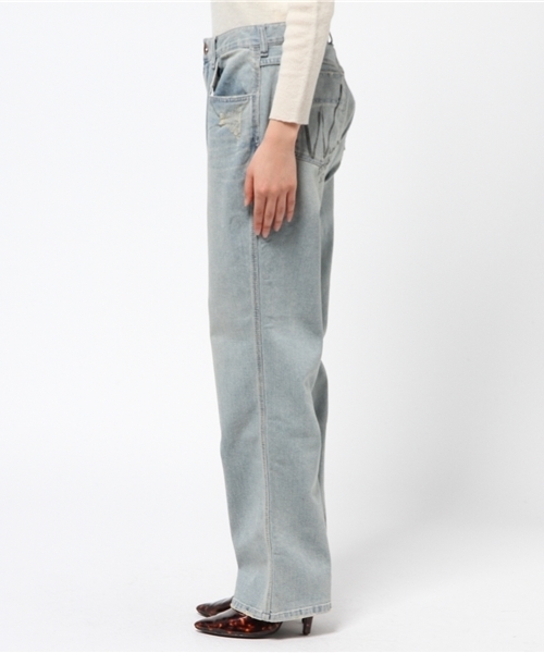 OUTLET（アウトレット）の「【CAPRICIEUX LE'MAGE】ロゴペイントストレートデニム（デニムパンツ・レディース・その他1・38）」の3枚目の写真